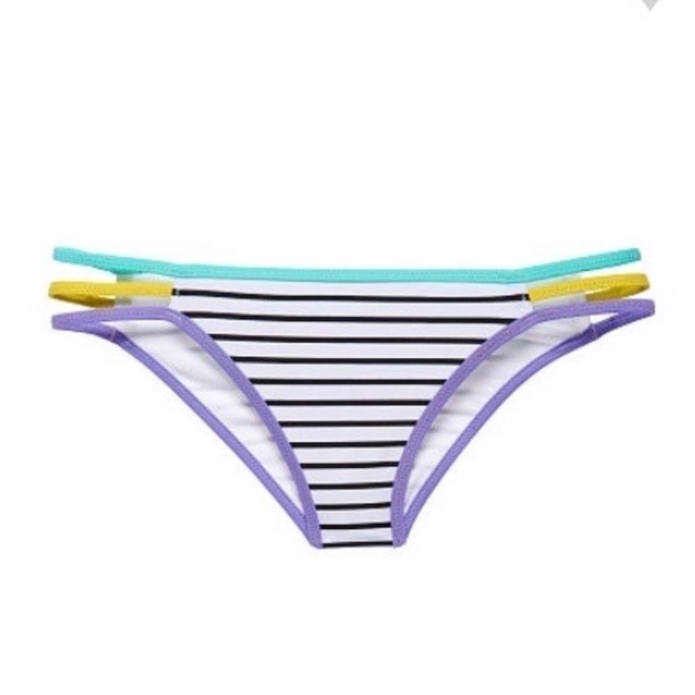 Striped Multicolor Bikini Set - Picture 3 of 6